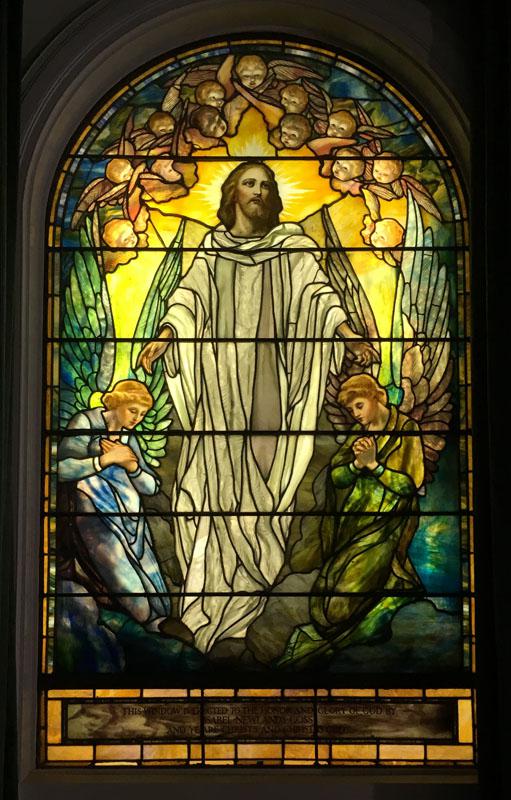 Goss Memorial Window:  Ascension Angel